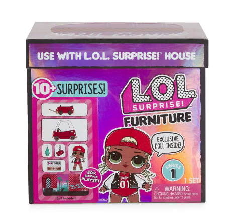 564096 Стильная мебель для кукол Лол: L.O.L. Surprise Уютное купе с МС СвагFurniture Серия 1