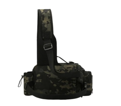 Сумка для рыбалки, тактическая сумка на одно плечо (сумка для приманок) фото 2