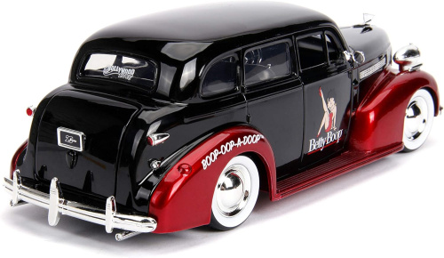 Машина Jada 1:24 Chevrolet Chevy Master Deluxe 1939 - Betty Boop (с фигуркой Бетти Буп) фото 4