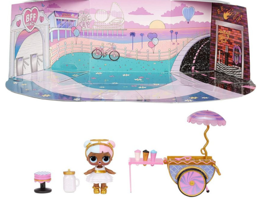 Игровой набор L.O.L. Surprise Furniture Серия 4 Sweet Boardwalk with Sugar Doll, 572626 кондитерская тележка фото 2