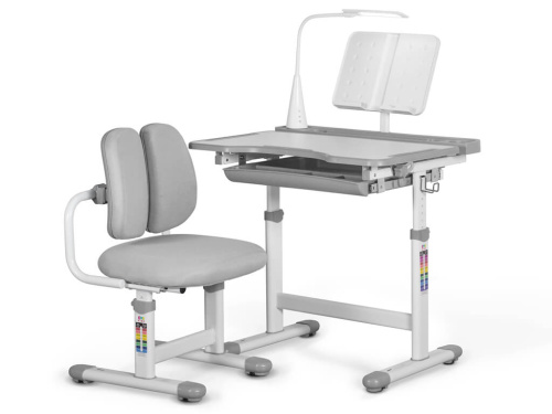 Комплект мебели (столик + стульчик)  Mealux EVO BD-23 Grey