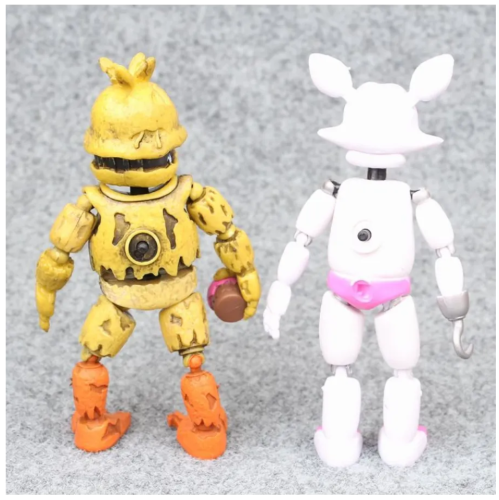 Фигурка Кошмарная Чика ФНАФ разборный, с подсветкой  (Chica FNAF) фото 6