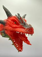 (красный дракон) Игрушка перчатка на руку Дракон (красный дракон) Игрушка перчатка на руку Дракон