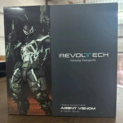 (чёрный) Фигурка Agent Venom большой набор Человек паук Веном фото 9