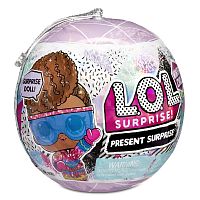 Кукла LOL Surprise шарик ЛОЛ Винтер Чилл Winter Chill Present Surprise 576594