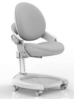 Детское кресло Mealux ZMAX-15 Plus (Цвет обивки:Серый, Цвет каркаса:Белый металл)