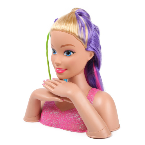 Торс для создания причесок Barbie Делюкс 63225 фото 3