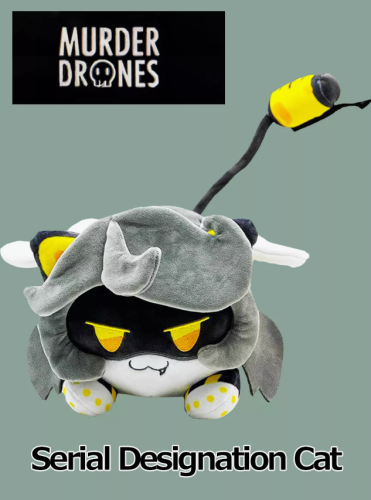 Мягкая игрушка Кошка Ви Дроны убийцы  (murder drones V Cat) фото 2