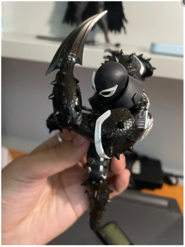 (чёрный) Фигурка Agent Venom большой набор Человек паук Веном фото 12