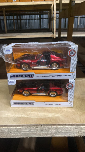 Машина Jada 1:24 Chevy Corvette Stingray Harley Quinn фото 5