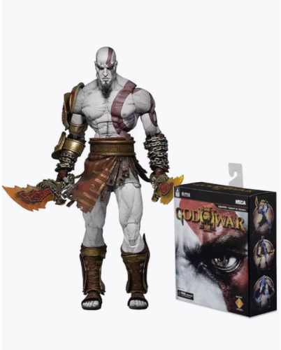 (с клинками ) Фигурка Бог Войны Кратос (18см) God of War