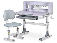 Комплект мебели (столик + стульчик + полка)  Mealux EVO BD-22 G