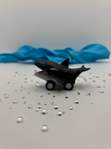 (Кит) Машинка-рыбка Гонки под водой ПОДВОДНЫЙ МИР Dino World фото 14