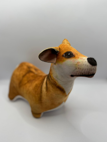 Мягкая игрушка собака Корги 30 см фото 2