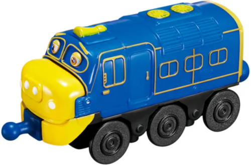 ( набор паровозиков ) Игровой набор из 4х Паровозов Chuggington Чаггингтон Уилсон, Брюстер, Коко + Уилсон на управлении фото 6