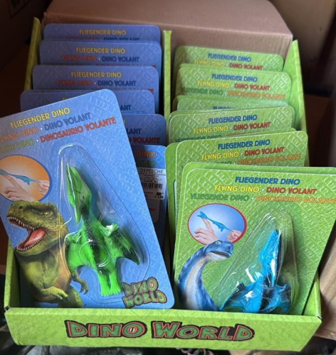 (зеленый) Катапульта Птеродактиль игрушка-антистресс Dino World фото 3