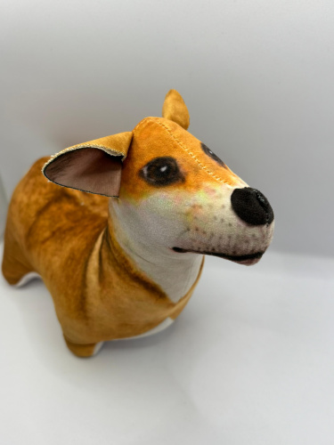 Мягкая игрушка собака Корги 30 см фото 3