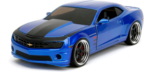 Машина Jada Bigtime Muscle 1:24 2010 Chevrolet Camaro (синий) фото 2