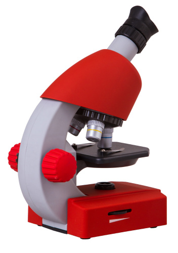 Микроскоп Bresser Junior 40x-640x, красный фото 9