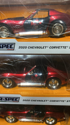Машина Jada 1:24 Chevy Corvette Stingray Harley Quinn фото 4