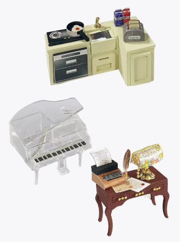 M2132 Румбокс Дом в английском стиле Конструктор 230 элементов, подсветка фото 7