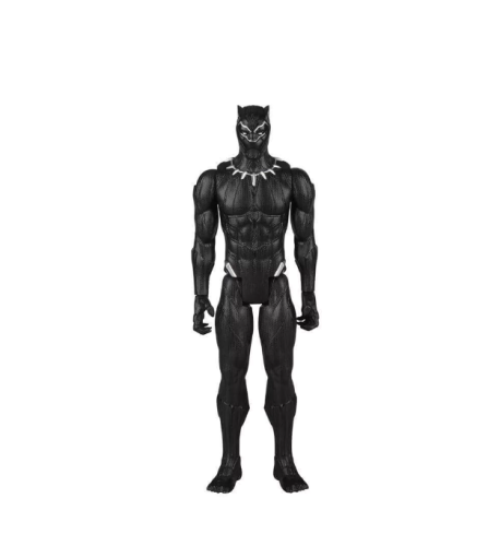 Фигурка Hasbro Black Panther Titan Hero Чёрная пантера E0869, 30 см фото 4