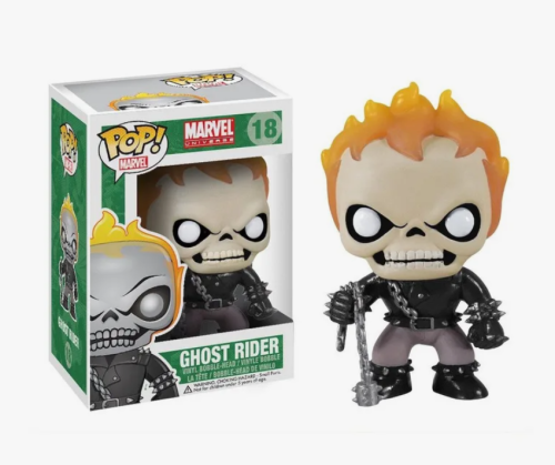 (18 Ghost Rider) Фигурка Funko POP! Марвел Призрачный гонщик