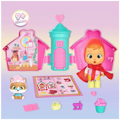 82533 Кукла IMC Toys Crybabies Magic Tears Storyland - Дом с младенцем и питомцем фото 2
