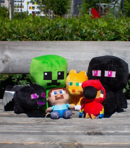 35 см (зеленый) Мягкая игрушка Майнкрафт Крипер Minecraft  фото 6