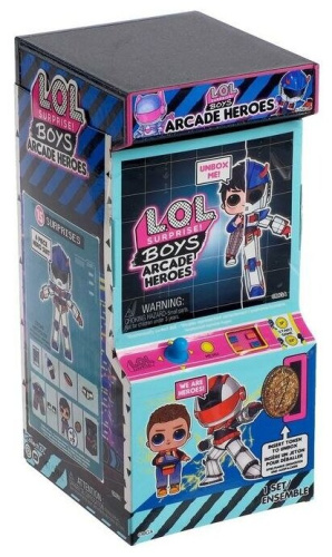 Кукла-сюрприз L.O.L. Surprise! Boys Arcade Heroes Action Figure Doll 569367 фото 9