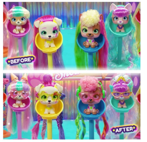 Фигурка-сюрприз IMC Toys Модные щенки VIP Pets Color boost 712003/1 фото 8
