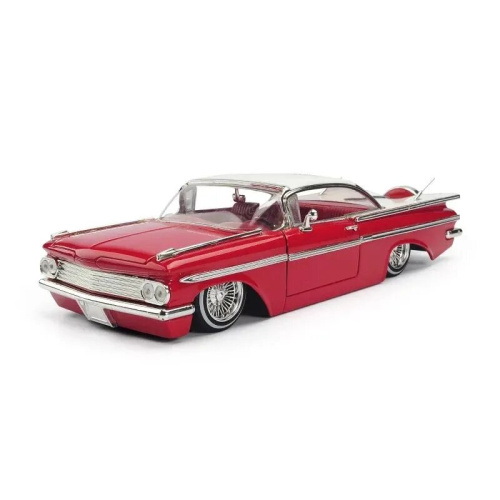 Машина Jada 1:24 1959 Chevrolet Impala (красный) фото 4