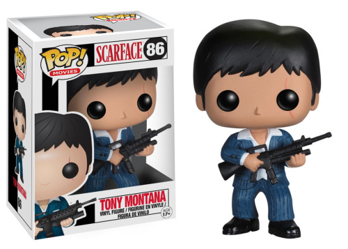 (86 Tony Montana) Фигурка Funko POP! Тони Монтана
