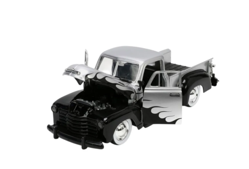 Машина (Пикап) Jada 1953 Chevrolet pickup 1:24 с дополнительным комплектом колес фото 3