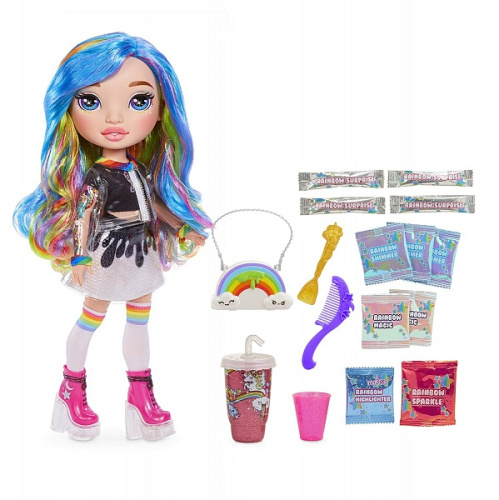 Кукла сюрприз Poopsie Rainbow Surprise Dolls Rainbow Dream или Pixie Rose 559887 (черная коробка) фото 2