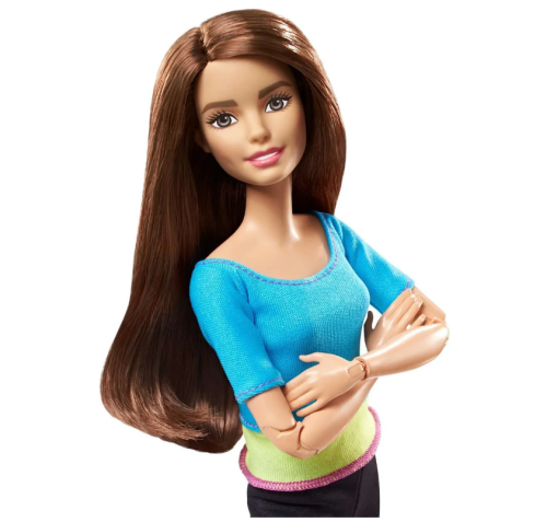 Кукла Barbie Безграничные движения Брюнетка с артикуляцией тела Барби DJY08 фото 6