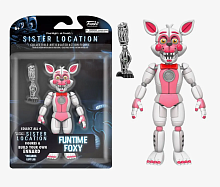 (Funtime Foxy) Коллекционная подвижная фигурка Весёлая Фокси ФНАФ (FNAF)