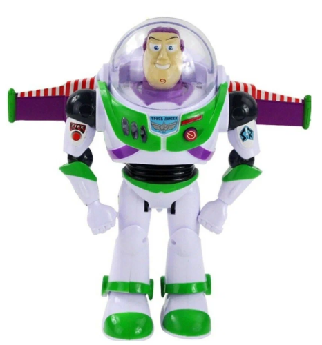 (С Крыльями) Говорящая игрушка Базз Лайтер с крыльями (Buzz Lightyear) 30 см - Space Ranger (Космический рейнджер) История игрушек Лайтер со светом 30 см фото 2