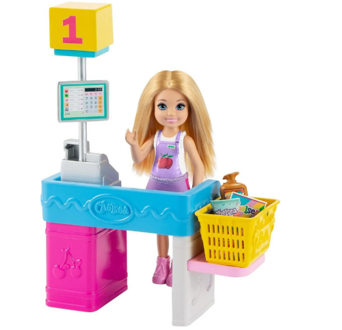 Набор Barbie Челси Супермаркет GTN67 фото 4