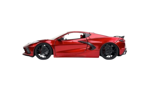 Машина Jada 1:24 Chevrolet Corvette Stingray 2020 (красный) фото 3