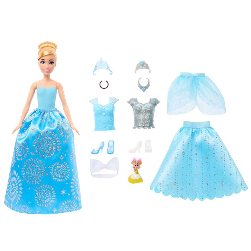 Кукла Золушка Cinderella Disney с гардеробом и аксессуарами HMK53 фото 2