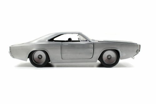 Машина Jada 1:24  Dom's 1968 Dodge Charger R/T (металик) фото 8