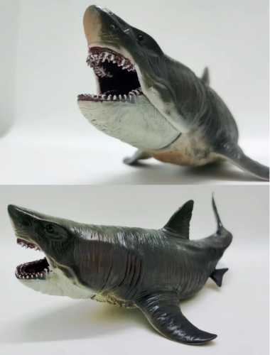 Мегалодон Акула морские обитатели большая акула 27 см фото 9