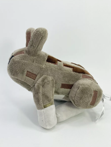 Мягкая игрушка Майнкрафт Серый кролик Rabbit 20 см Minecraft фото 3