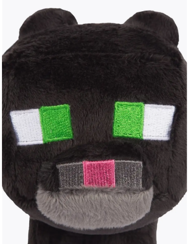 (Черно-белый Кот) Мягкая игрушка Дымчатый кот Майнкрафт 20 см Minecraft  фото 2