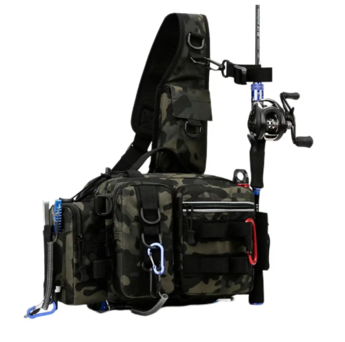 Сумка для рыбалки, тактическая сумка на одно плечо (сумка для приманок)