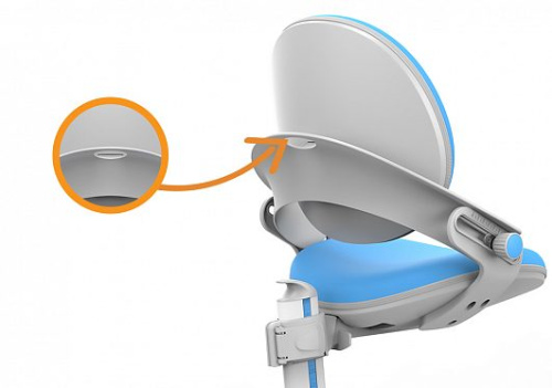 Детское кресло Mealux ZMAX-15 Plus (Цвет обивки:Серый, Цвет каркаса:Белый металл) фото 3