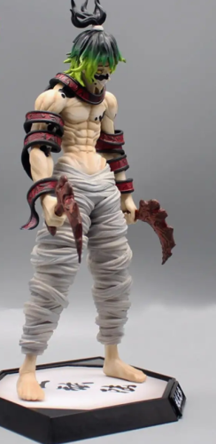 Аниме фигурка Демон Гютаро Клинок рассекающий демонов (Demon Slayer) 27 см фото 2