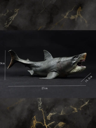 Мегалодон Акула морские обитатели большая акула 27 см фото 4