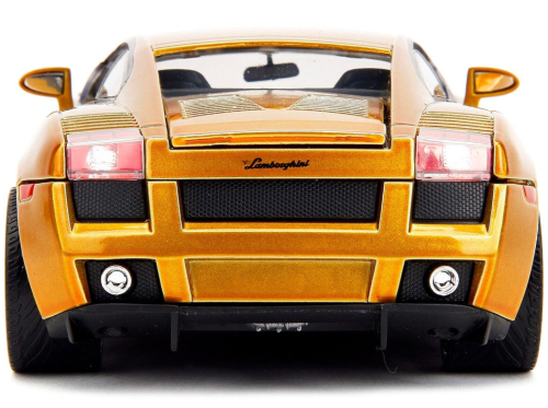 Машина Jada 1:24 Lamborghini Gallardo (Золотой) фото 7